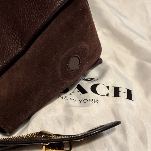 COACH F40862 Drew Satchel Handbag (Oxblood) - NWOT - Picture 7 of 11